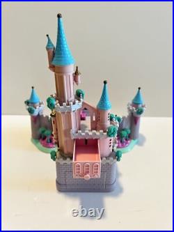 Vintage Disney Cinderella Enchanted Castle Bluebird Polly Pocket 1995 w 5 Dolls