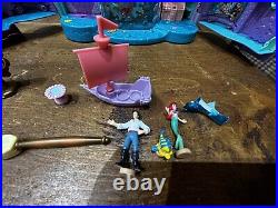 Vintage Disney Little Mermaid Collectable Playset Polly Pocket Style Rare