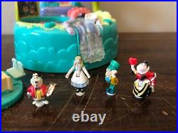 Vintage Disney Polly Pocket Alice In Wonderland Complete Figures