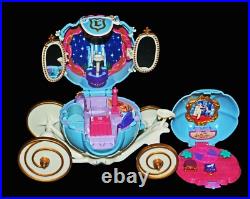 Vintage Disney Polly Pocket Cinderella Royal Carriage Complete, Box Included