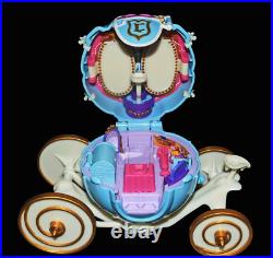 Vintage Disney Polly Pocket Cinderella Royal Carriage Complete, Box Included