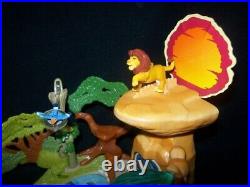 Vintage Disney Polly Pocket Lion King Pride Rock Playset 1998 EUC 100% VERY RARE