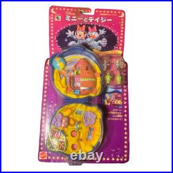 Vintage Disney Polly Pocket NIP Minnie & Daisy Space Playcase Set 1996 Japanese