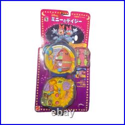 Vintage Disney Polly Pocket NIP Minnie & Daisy Space Playcase Set 1996 Japanese