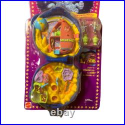 Vintage Disney Polly Pocket NIP Minnie & Daisy Space Playcase Set 1996 Japanese