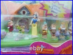 Vintage Disney Polly Pocket Snow White And The 7 Dwarfs NEW BOXED