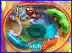 Vintage Disney's Lion King Playcase Bluebird Compact Polly Pocket 1996 NEW NoC
