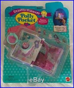 Vintage Enchanted Story Books Sparkle Snowland Polly Pocket 1996 New & Sealed