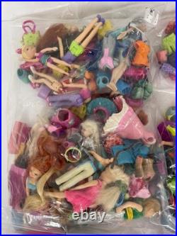 Vintage HUGE Large Mixed Lot Polly Pocket Clothes & Accessories