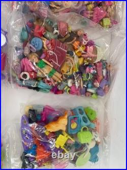 Vintage HUGE Large Mixed Lot Polly Pocket Clothes & Accessories