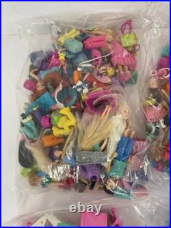 Vintage HUGE Large Mixed Lot Polly Pocket Clothes & Accessories