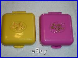 Vintage Huge Lot Bluebird Polly Pocket WithFigures 80s-90s 10 compacts jewel