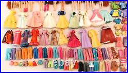 Vintage Large Lot of Polly Pocket Dolls Clothes & More