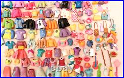 Vintage Large Lot of Polly Pocket Dolls Clothes & More