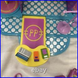 Vintage Lot 100+ Polly Pocket Boutique Fashion Dress Shop Play set Carry Along