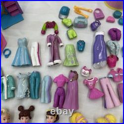 Vintage Lot 100+ Polly Pocket Boutique Fashion Dress Shop Play set Carry Along