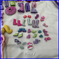 Vintage Lot 100+ Polly Pocket Boutique Fashion Dress Shop Play set Carry Along