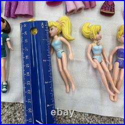 Vintage Lot 100+ Polly Pocket Boutique Fashion Dress Shop Play set Carry Along