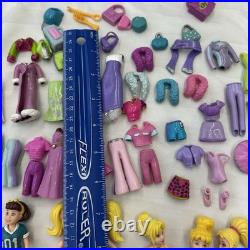 Vintage Lot 100+ Polly Pocket Boutique Fashion Dress Shop Play set Carry Along