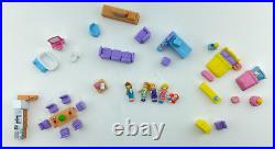 Vintage Lot of Polly Pocket Dolls Furniture from Bluebird Toys