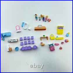 Vintage Lot of Polly Pocket Dolls Furniture from Bluebird Toys