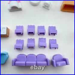 Vintage Lot of Polly Pocket Dolls Furniture from Bluebird Toys