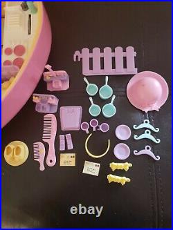 Vintage Lucy Locket Polly Pocket Carry N Play Dream House 1992 Bluebird Toys