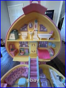 Vintage Lucy Locket Polly Pocket LARGE Carry N Play Set Dream House 1992