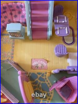 Vintage Lucy Locket Polly Pocket LARGE Carry N Play Set Dream House 1992