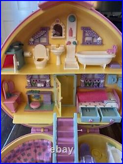 Vintage Lucy Locket Polly Pocket LARGE Carry N Play Set Dream House 1992