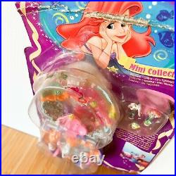 Vintage Mattel Polly Pocket Disney Little Mermaid Mini Collection Complete