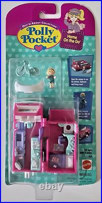Vintage Mattel Polly Pocket Home on the Go Vehicle Playset NEW
