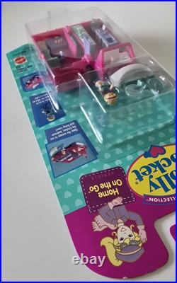 Vintage Mattel Polly Pocket Home on the Go Vehicle Playset NEW
