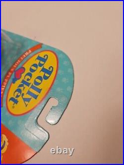 Vintage New Mint Polly Pocket Precious Puppies Pet Parade Compact Heart 1993