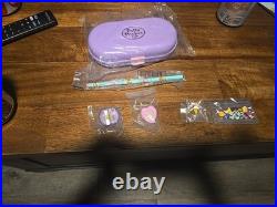 Vintage New Polly Pocket School Time Fun Gift. With Pencil, Eraser. Sharper