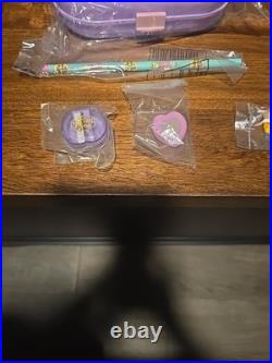 Vintage New Polly Pocket School Time Fun Gift. With Pencil, Eraser. Sharper