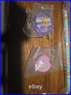 Vintage New Polly Pocket School Time Fun Gift. With Pencil, Eraser. Sharper