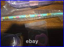 Vintage New Polly Pocket School Time Fun Gift. With Pencil, Eraser. Sharper