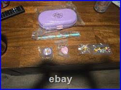 Vintage New Polly Pocket School Time Fun Gift. With Pencil, Eraser. Sharper