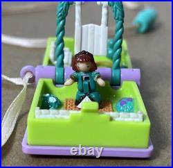 Vintage POLLY POCKET Doll 1995 Garden Sparkle Enchanted Storybook Locket Complet