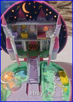 Vintage POLLY POCKET Lot 4 Playsets, 28 Figures, 1 Mirror READ DESCRIPTION