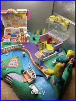 Vintage Polly Pocket1996 Magical Movin All Dolls + Clothes Accessories Ex Cond