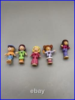 Vintage Polly Pocket1996 Magical Movin All Dolls + Clothes Accessories Ex Cond