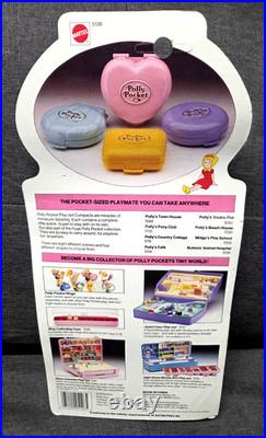 Vintage Polly Pocket 1989 Button's Animal Hospital Bluebird NEW SEALED Vintage Polly Pocket 1989 Button's Animal Hospital Bluebird NEW SEALED