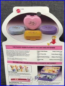 Vintage Polly Pocket 1989 Button's Animal Hospital Bluebird NEW SEALED