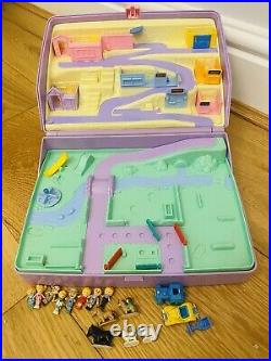 Vintage Polly Pocket 1989 Jewel Case And Figures EXCELLENT CONDITION Rare