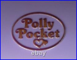 Vintage Polly Pocket 1989 Jewel Case Play Set (Blue House) 100% Complete in VGC