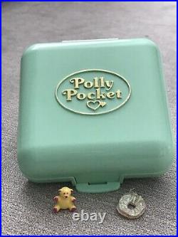 Vintage Polly Pocket 1989 Partytime Surprise 99% Complete Variation Green