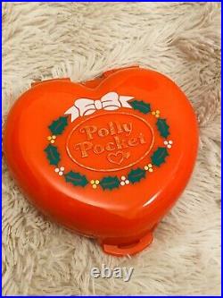 Vintage Polly Pocket 1989 Red Shell 100% complete ULTRA RARE Musical
