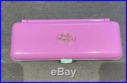 Vintage Polly Pocket 1990 Rare Pink Variation Pencil Case